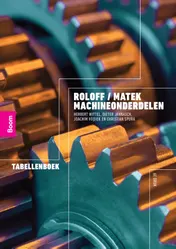 Omslag van Roloff / Matek Machineonderdelen: tabellenboek