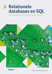 Omslag van Relationele databases en SQL