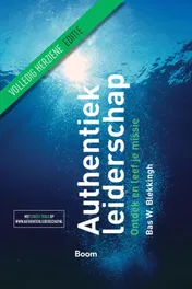 Omslag van Authentiek leiderschap