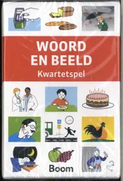 Omslag van Woord en beeld Kwartetspel