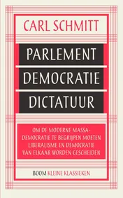 Omslag van Parlement, democratie, dictatuur