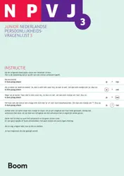 Omslag van NPV-J-3 Zelfscorende formulieren (25)