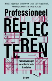 Omslag van Professioneel reflecteren