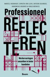 Omslag van Professioneel reflecteren