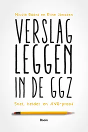 Omslag van Verslagleggen in de ggz