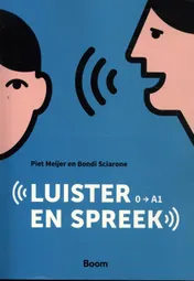 Omslag van Luister en spreek