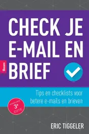 Omslag van Check je e-mail en brief