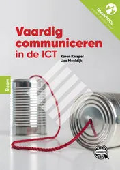 Omslag van Vaardig communiceren in de ICT