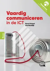 Omslag van Vaardig communiceren in de ICT