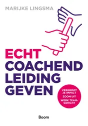 Omslag van Echt coachend leidinggeven
