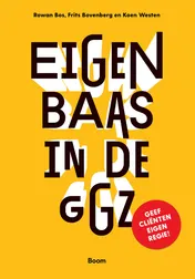 Omslag van Eigen baas in de ggz