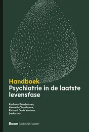 Omslag van Handboek psychiatrie in de laatste levensfase