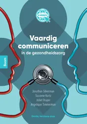 Omslag van Vaardig communiceren in de gezondheidszorg