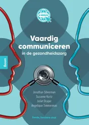 Omslag van Vaardig communiceren in de gezondheidszorg