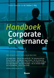 Omslag van Handboek Corporate Governance