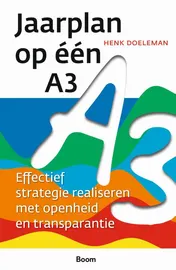 Omslag van Jaarplan op één A3