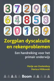 Omslag van Zorgplan dyscalculie en rekenproblemen