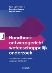 Omslag van Handboek ontwerpgericht wetenschappelijk onderzoek