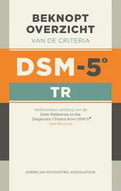 Omslag van Beknopt overzicht van de criteria van de DSM-5-TR (ringband)