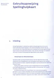 Omslag van Spellinghulpkaart (set van 10)