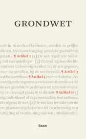 Omslag van Grondwet