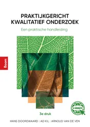 Omslag van Praktijkgericht kwalitatief onderzoek 3e druk