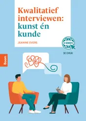 Omslag van Kwalitatief interviewen: kunst en kunde, 3e druk