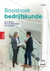 Omslag van Basisboek bedrijfskunde