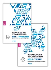 Omslag van Boekhouden voor het hbo deel 2 (pakket) (4e editie)