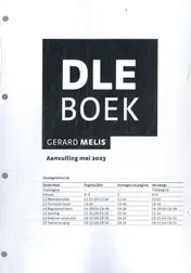 Omslag van DLE Boek: aanvulling mei 2023
