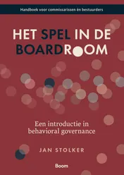 Omslag van Het spel in de boardroom