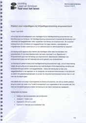 Omslag van Vrijwilligerstraining empowerment