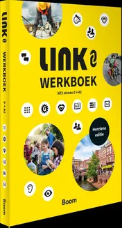 Omslag van LINK 0 -> A2 Werkboek (Herziene editie 2023)