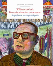 Omslag van Willem van Genk. De eenheid van het spinnenweb