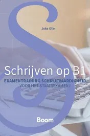Omslag van Schrijven op B1