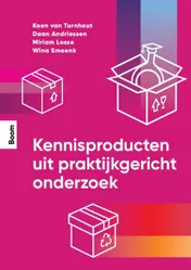 Omslag van Kennisproducten uit praktijkgericht onderzoek