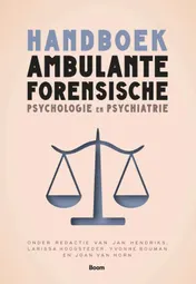 Omslag van Handboek ambulante forensische psychologie en psychiatrie