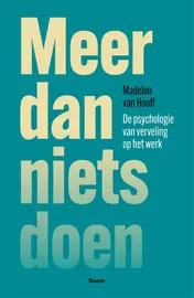 Omslag van Meer dan nietsdoen