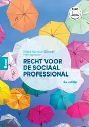 Omslag van Recht voor de sociaal professional