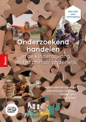 Omslag van Onderzoekend handelen in de kinderopvang en het primair onderwijs