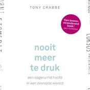 Omslag van Nooit meer te druk