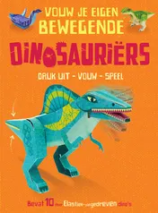 Omslag van Vouw je eigen bewegende dinosauriërs