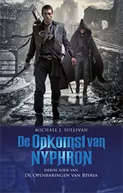 Omslag van De Openbaringen van Riyria 3 - De Opkomst van Nyphron (POD)