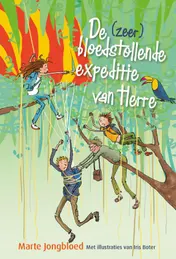 Omslag van De (zeer) bloedstollende expeditie van Herre