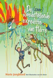 Omslag van De (zeer) bloedstollende expeditie van Herre