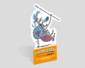 Omslag van Julius Zebra - 4 Gedonder met de Grieken (Backcard + 8 ex.)