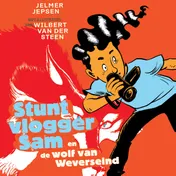 Omslag van Stuntvlogger Sam en de wolf van Weverseind