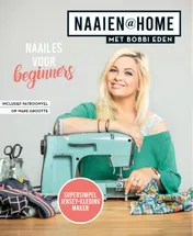 Omslag van Naaien@Home met Bobbi Eden
