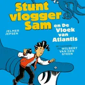 Omslag van Stuntvlogger Sam en de vloek van Atlantis