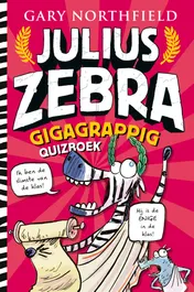 Omslag van Het gigagrappige quizboek van Julius Zebra